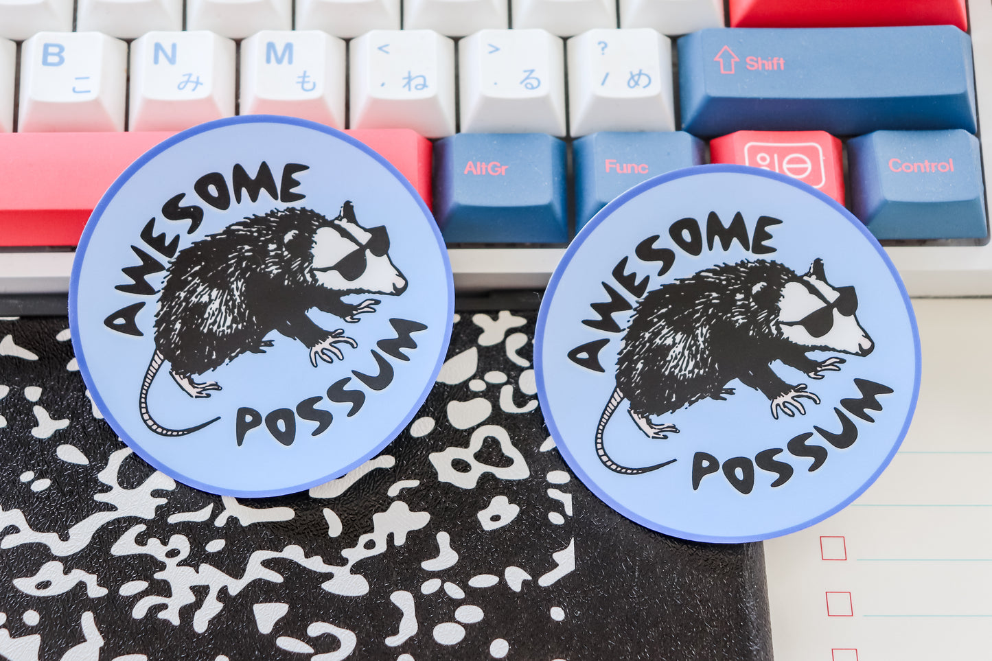 Funny Sticker - Awesome Possum