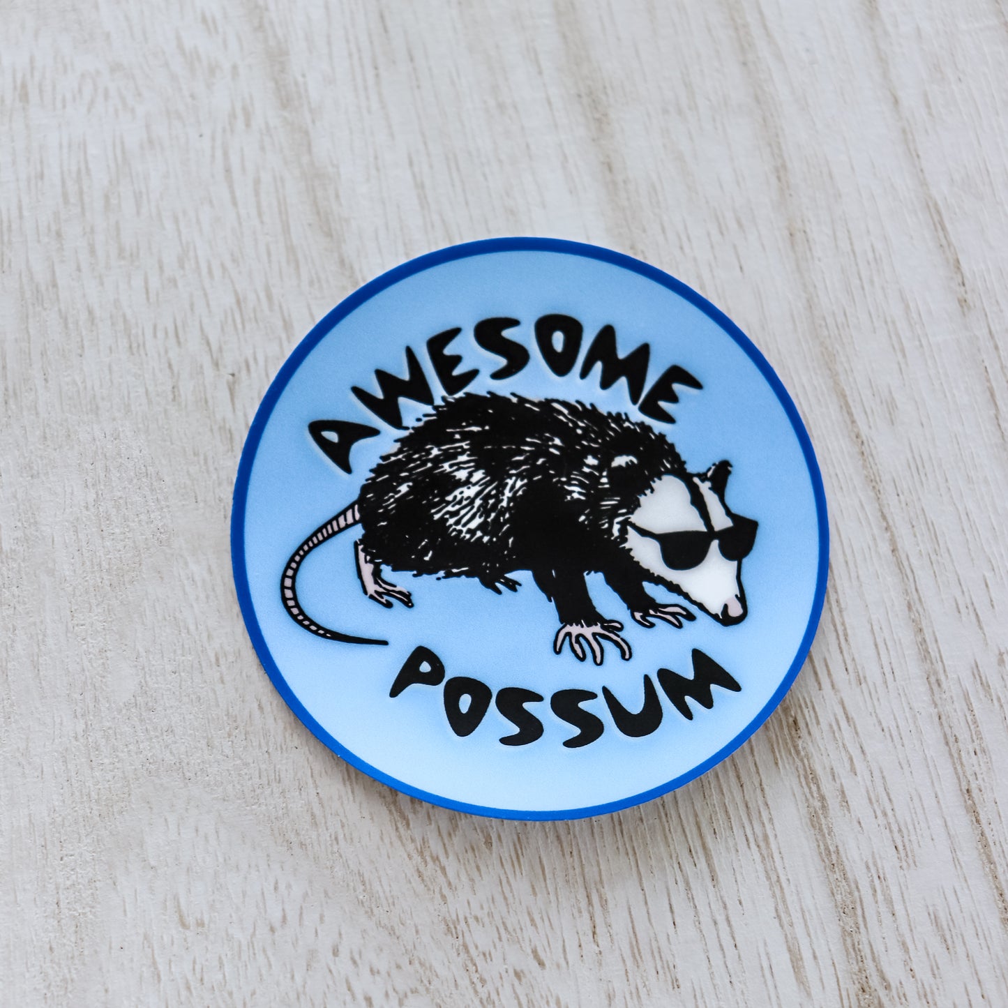 Funny Sticker - Awesome Possum