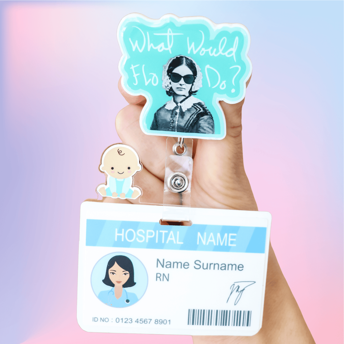 Badge Topper - Baby Boy & Girl - Acclaim Status CoAcclaim Status CoGirl - AHorizontal Badge