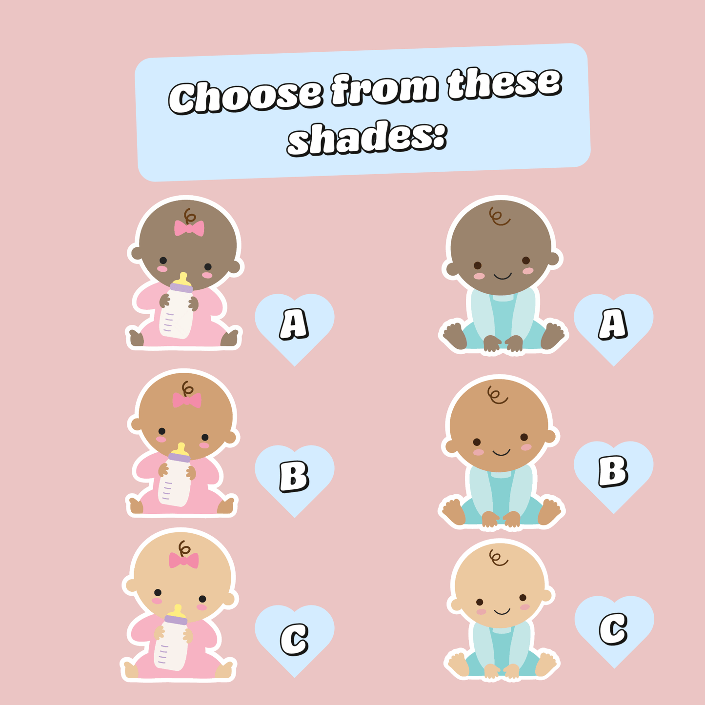 Badge Topper - Baby Boy & Girl - Acclaim Status CoAcclaim Status CoGirl - AHorizontal Badge