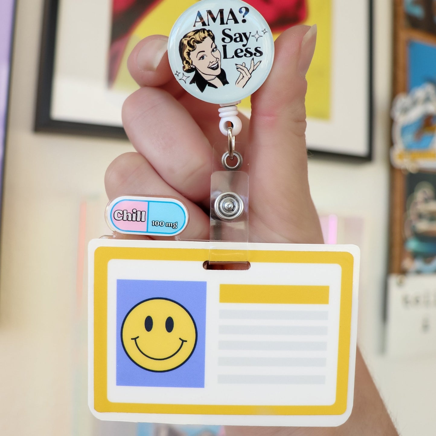 Badge Topper - Chill Pill - Acclaim Status Co Acclaim Status Co