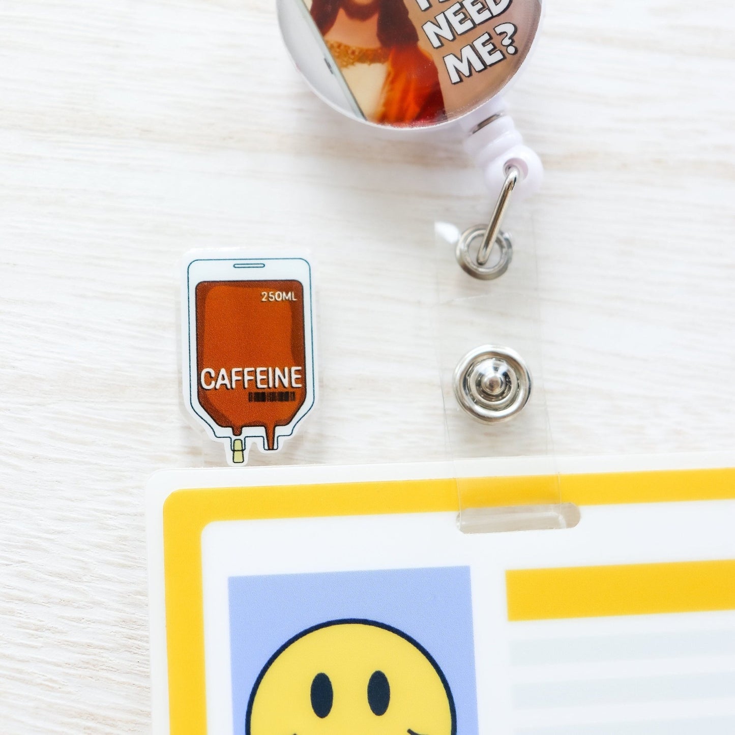 Badge Topper - Coffee IV Bag - Acclaim Status Co Acclaim Status Co Horizontal Badge