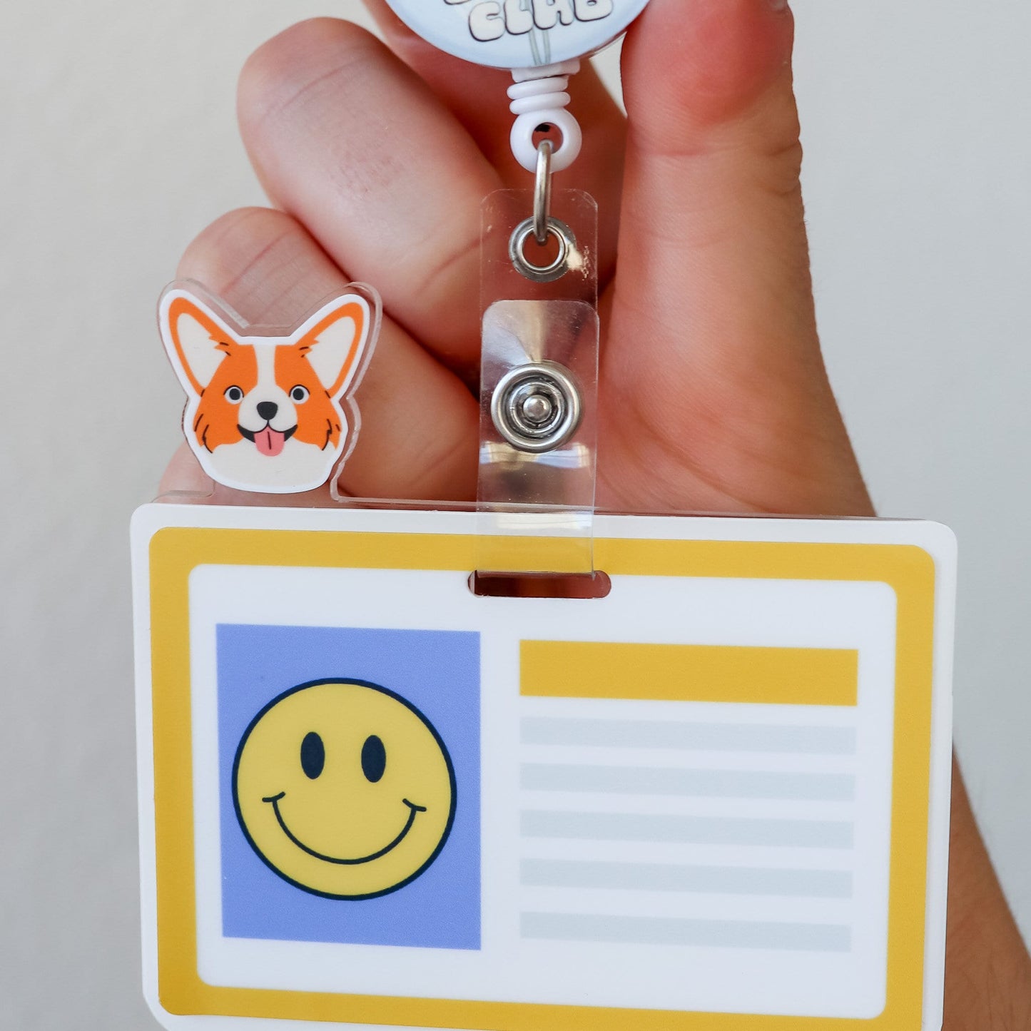 Badge Topper - Corgi Dog - Acclaim Status Co Acclaim Status Co
