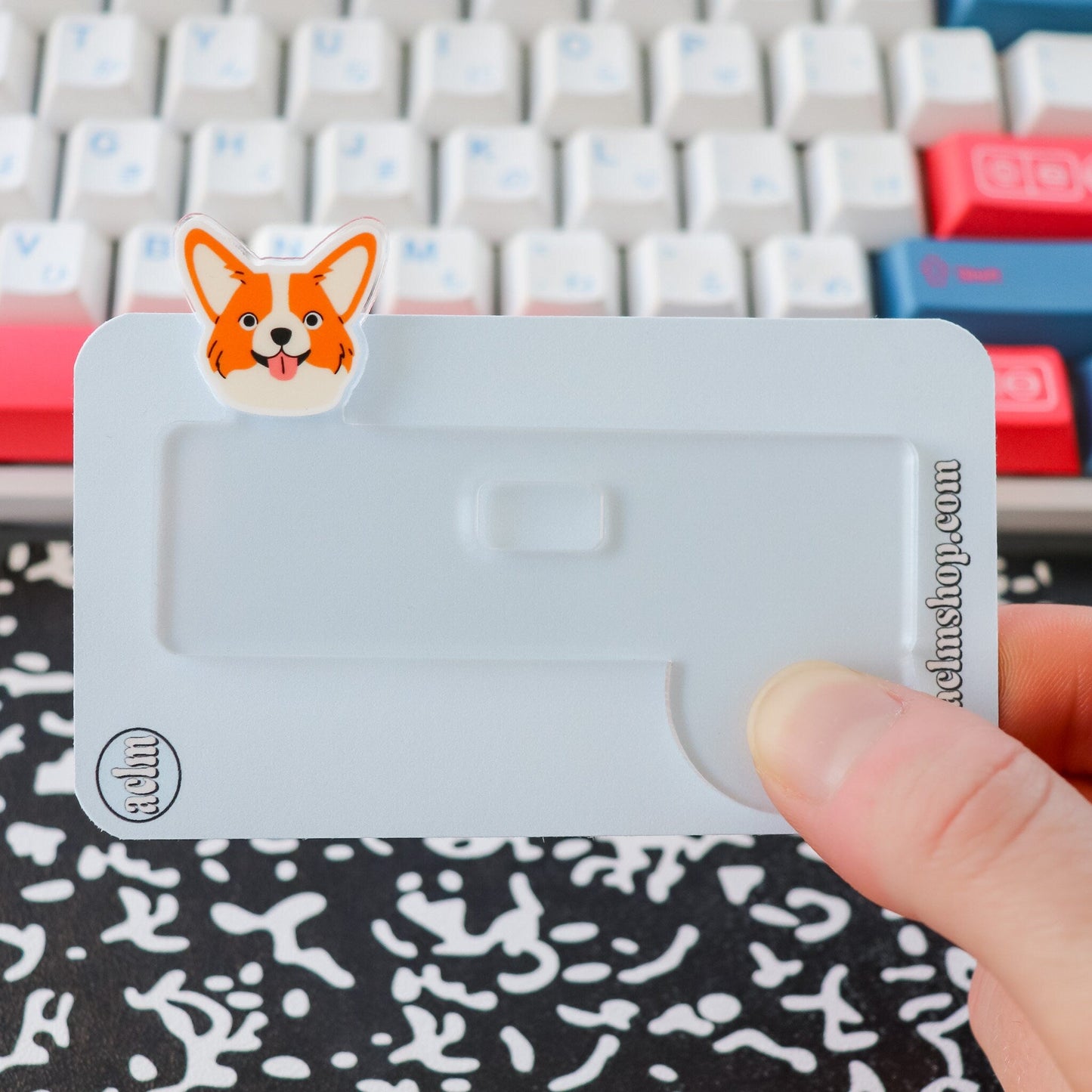 Badge Topper - Corgi Dog - Acclaim Status Co Acclaim Status Co