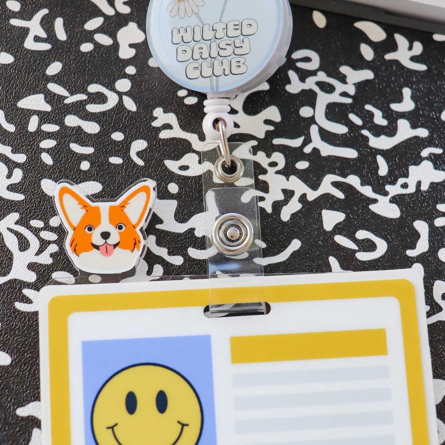 Badge Topper - Corgi Dog - Acclaim Status Co Acclaim Status Co