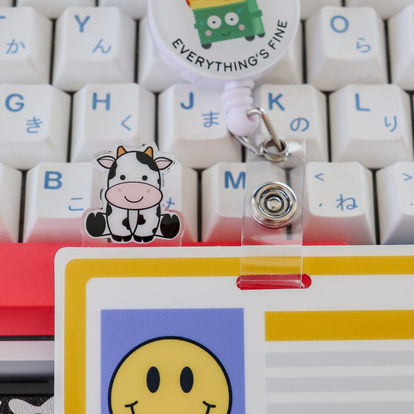 Badge Topper - Cow - Acclaim Status Co Acclaim Status Co Horizontal Badge