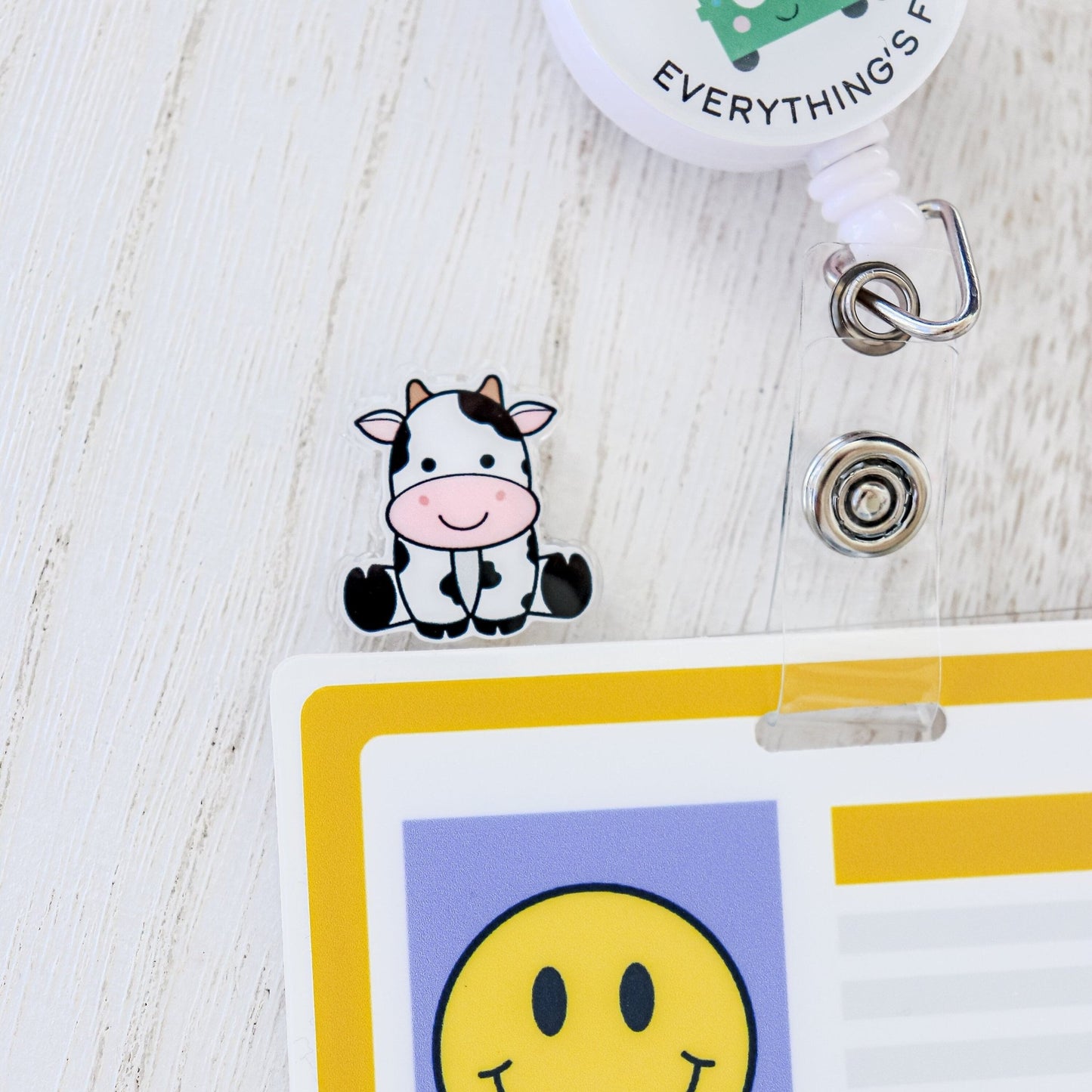 Badge Topper - Cow - Acclaim Status Co Acclaim Status Co Horizontal Badge