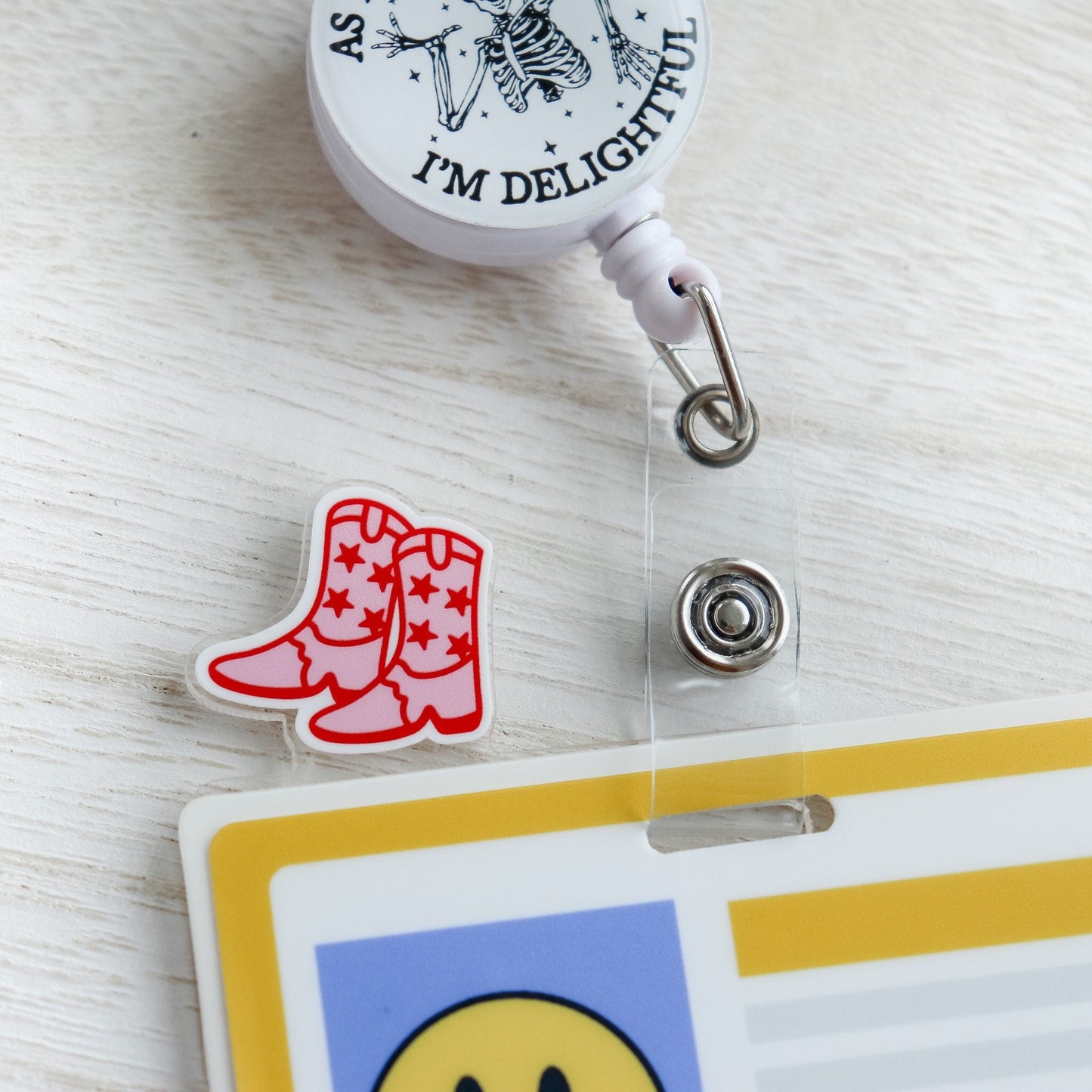 Badge Topper - Cowboy Boots - Acclaim Status Co Acclaim Status Co Purple