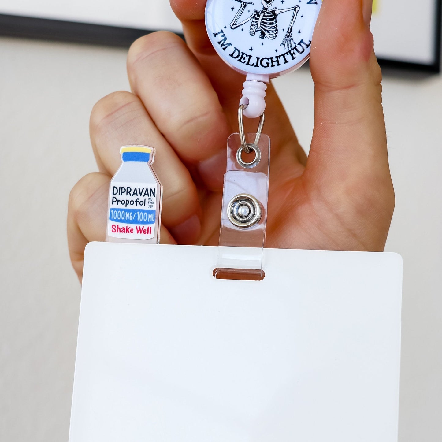 Badge Topper - Dipravan Bottle - Acclaim Status Co Acclaim Status Co Horizontal Badge