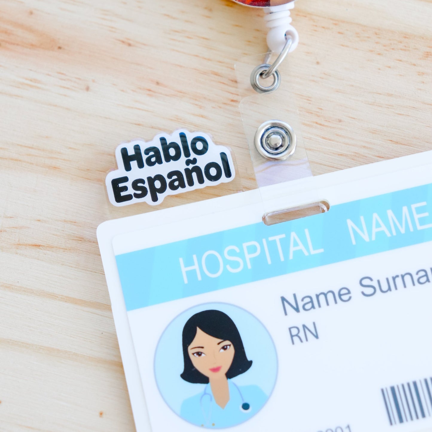 Badge Topper - Hablo Español - Acclaim Status CoAcclaim Status CoHorizontal Badge
