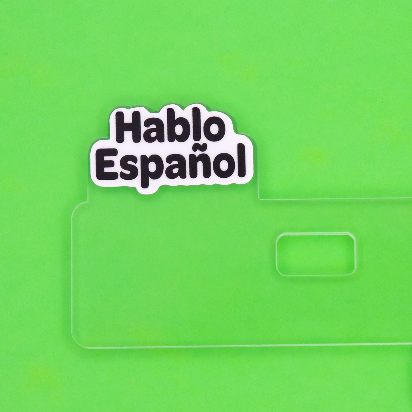Badge Topper - Hablo Español - Acclaim Status CoAcclaim Status CoHorizontal Badge