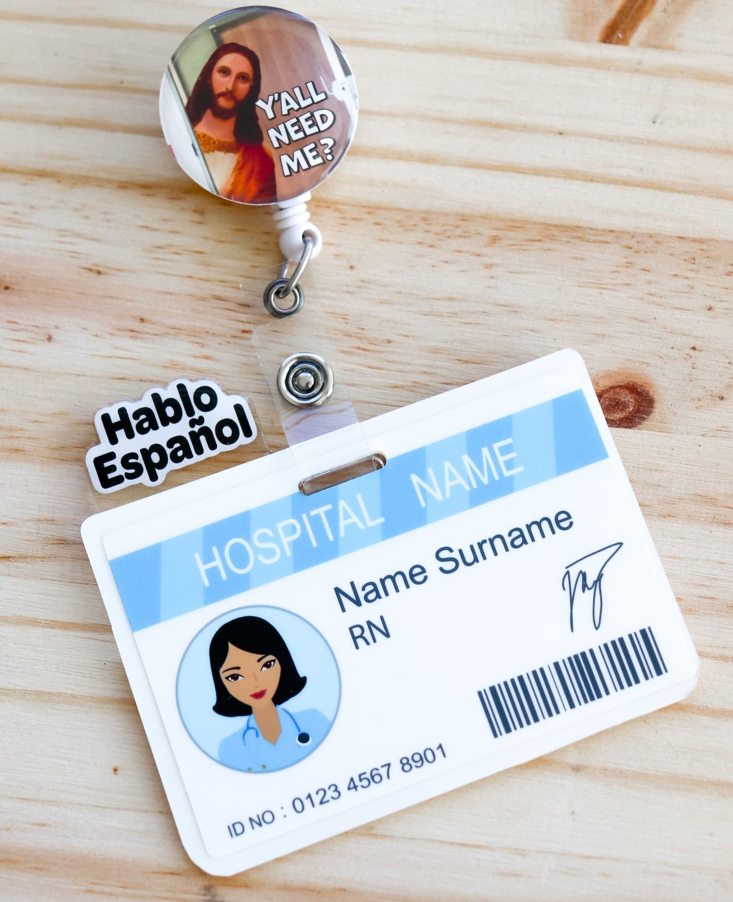 Badge Topper - Hablo Español - Acclaim Status CoAcclaim Status CoHorizontal Badge