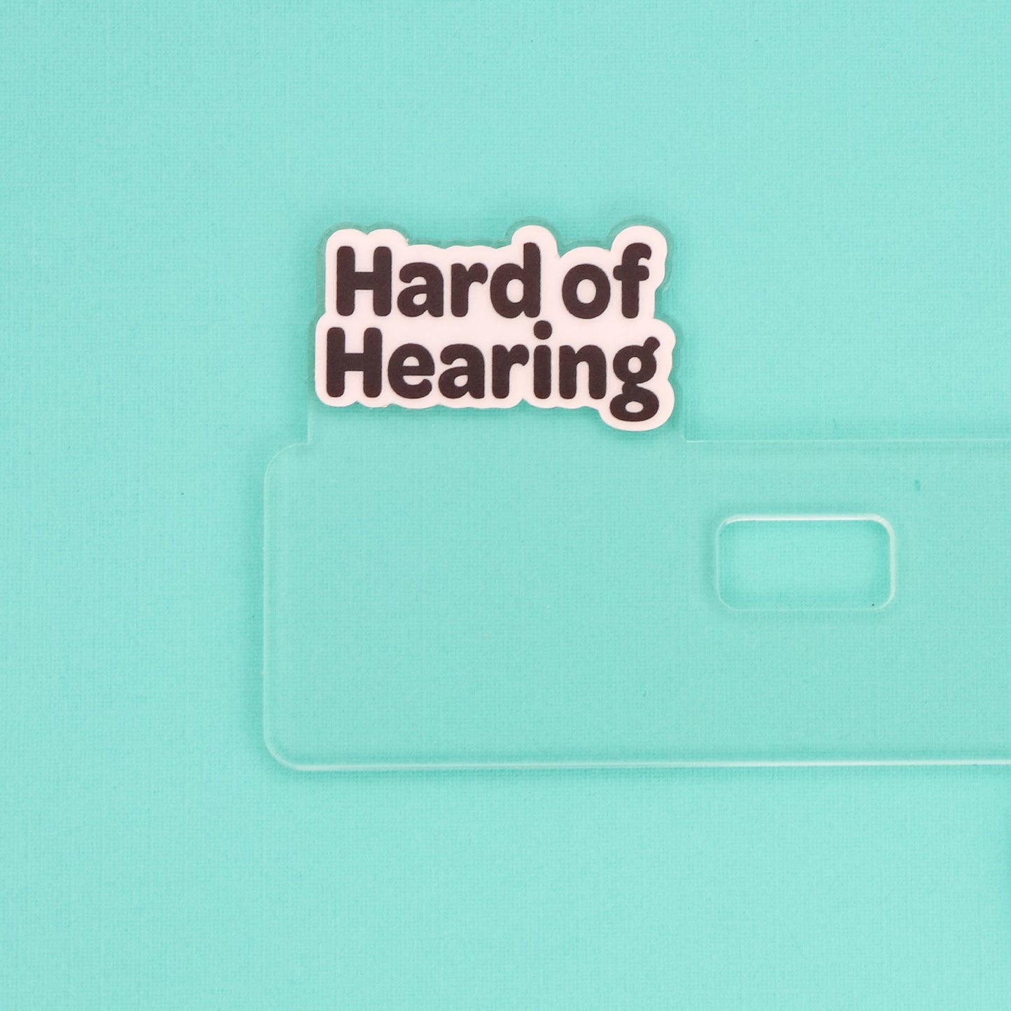 Badge Topper - Hard of Hearing - Acclaim Status CoAcclaim Status CoHorizontal Badge