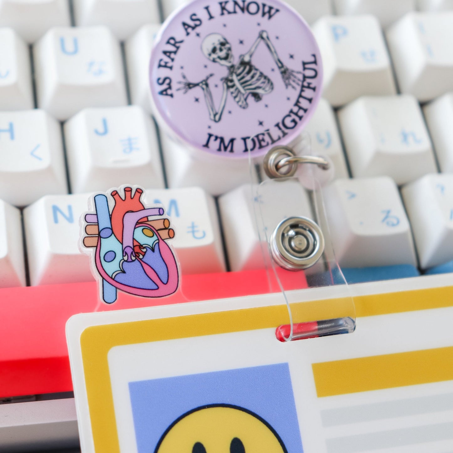 Badge Topper - Heart - Acclaim Status Co Acclaim Status Co Horizontal Badge