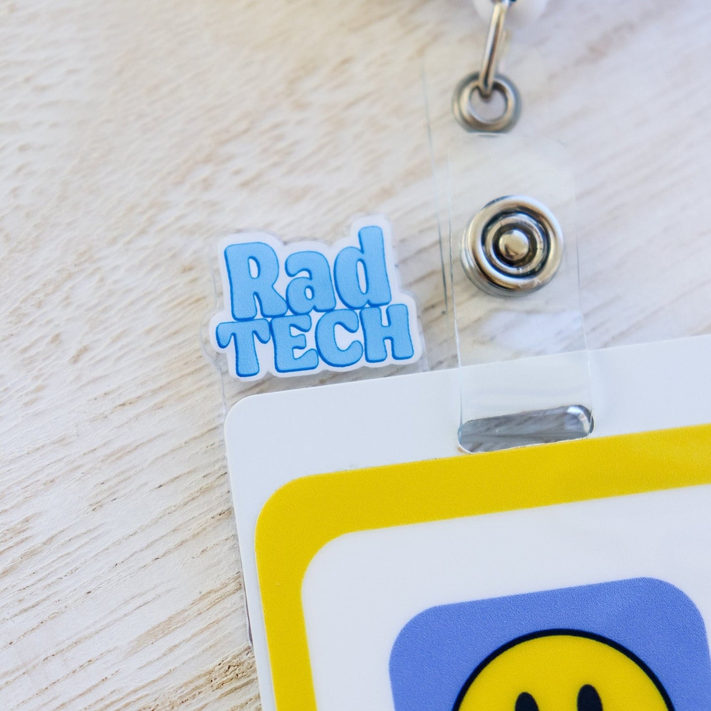 Badge Topper - Rad Tech - Acclaim Status Co Acclaim Status Co Horizontal BadgePink