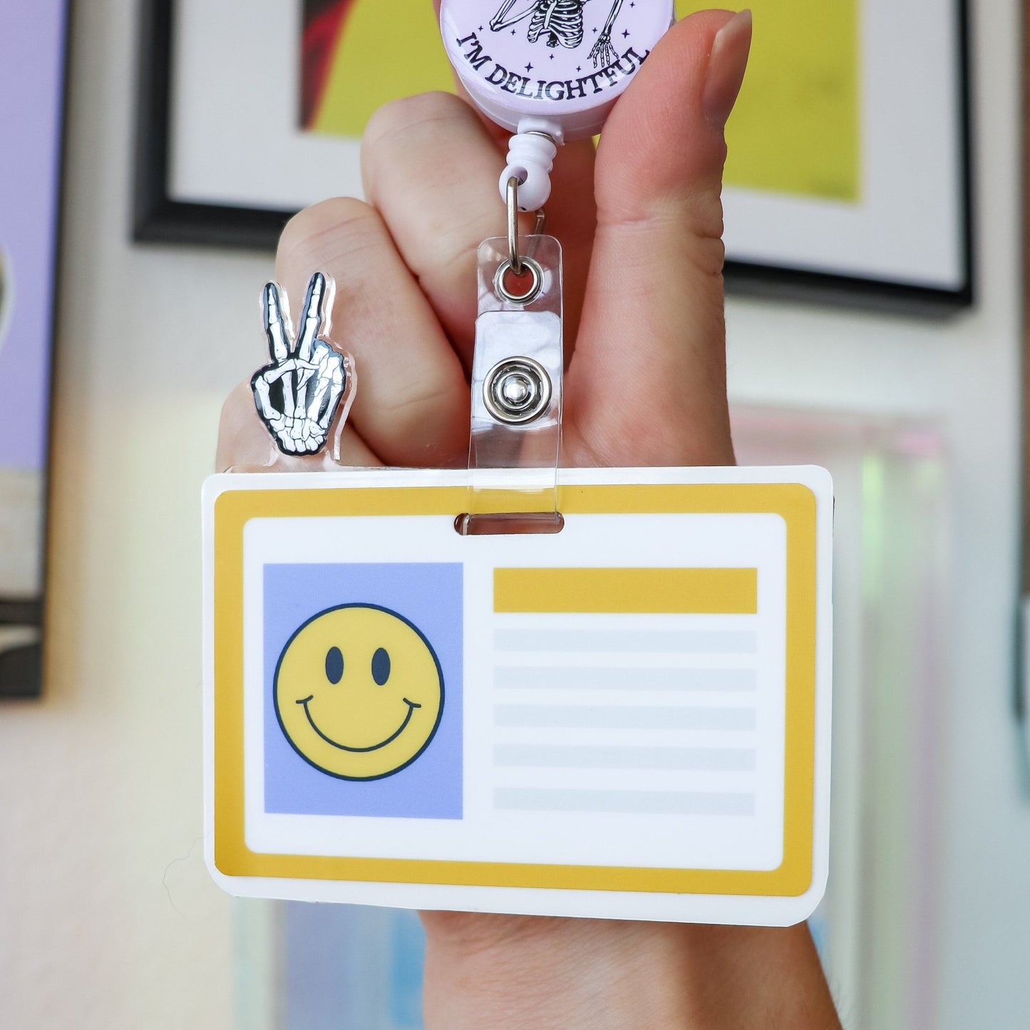 Badge Topper - Skeleton Hand - Acclaim Status CoAcclaim Status CoHorizontal Badge