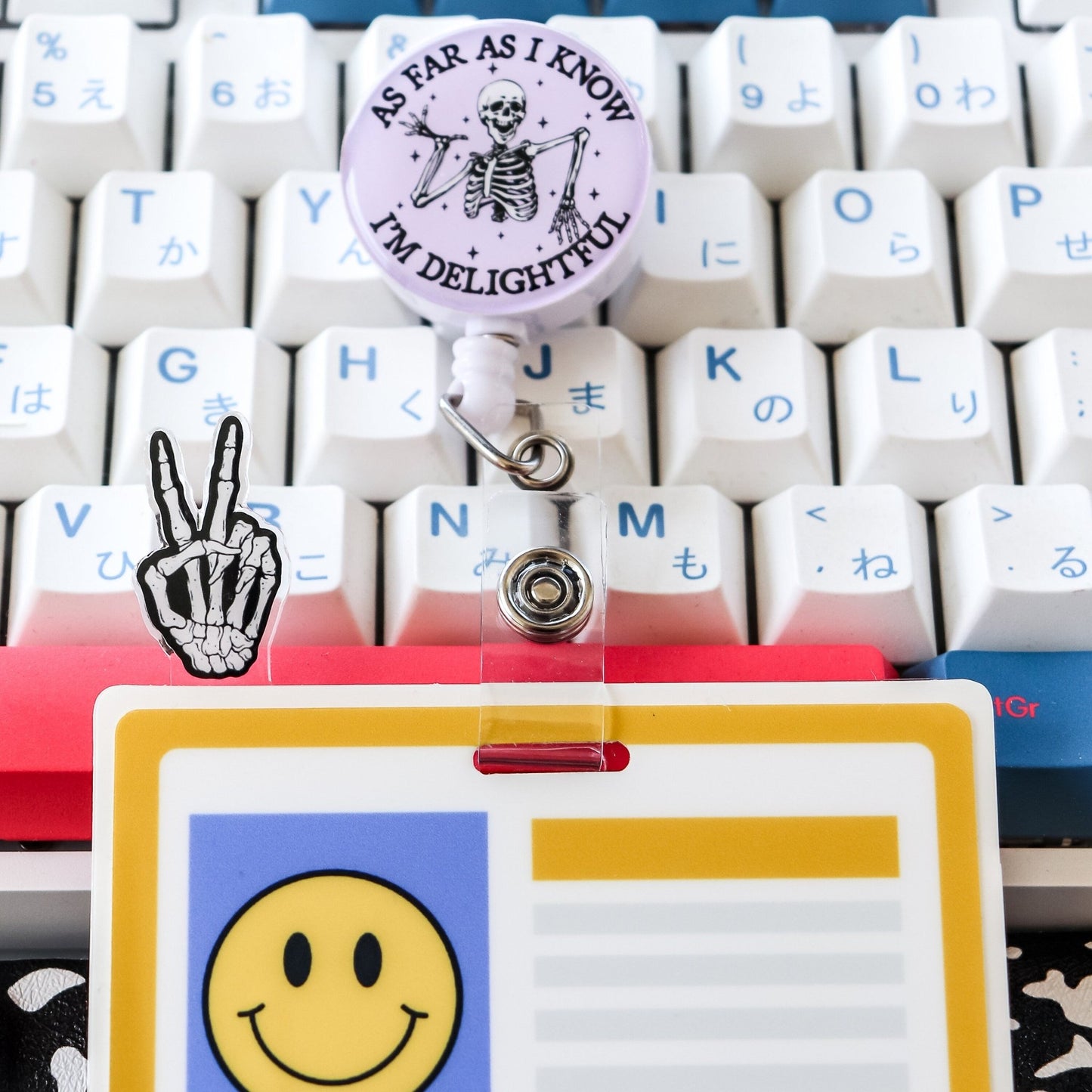 Badge Topper - Skeleton Hand - Acclaim Status CoAcclaim Status CoHorizontal Badge