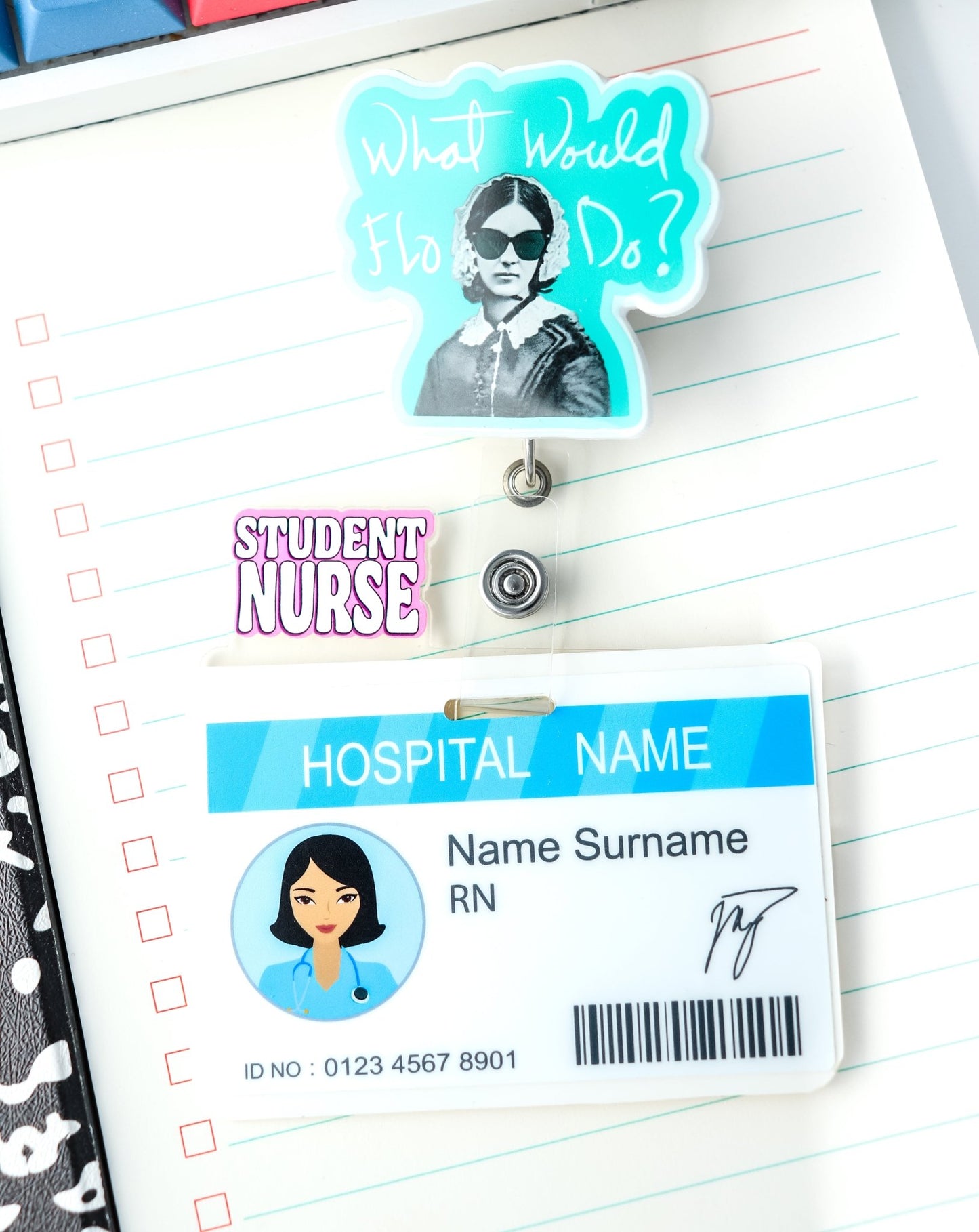 Badge Topper - Student Nurse - Acclaim Status CoAcclaim Status CoHorizontal BadgeBlue