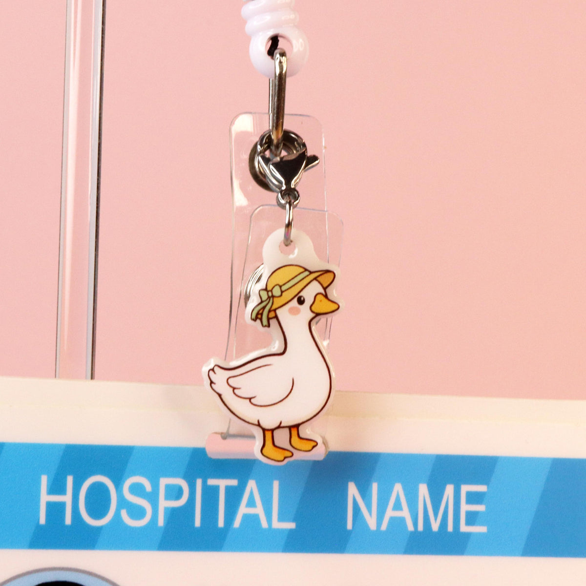 Badge Reel Charms: Silly Goose