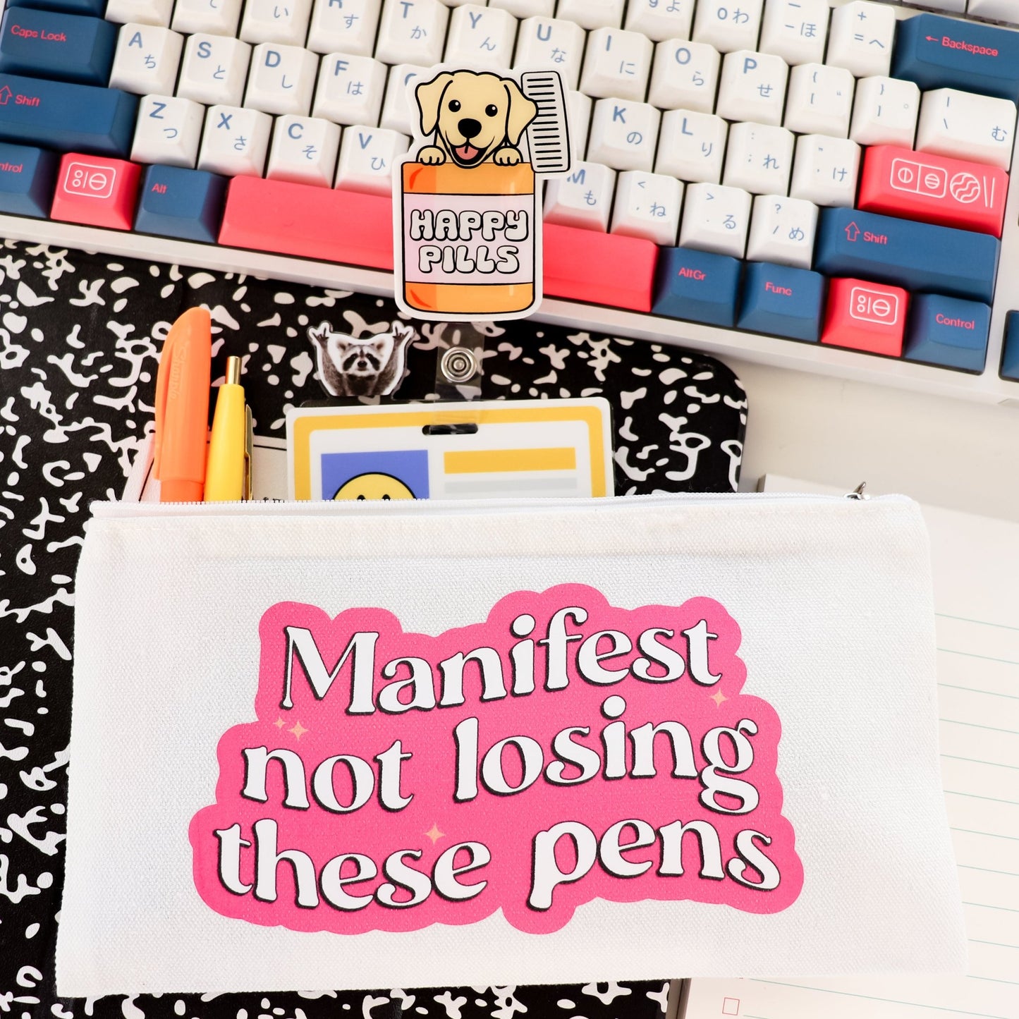 Funny Pen Bag - Manifest Not Losing These Pens - Acclaim Status CoAcclaim Status Co