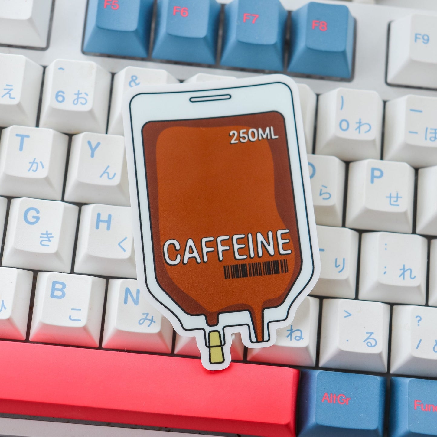 Sticker - Caffeine IV Bag - Acclaim Status Co Acclaim Status Co