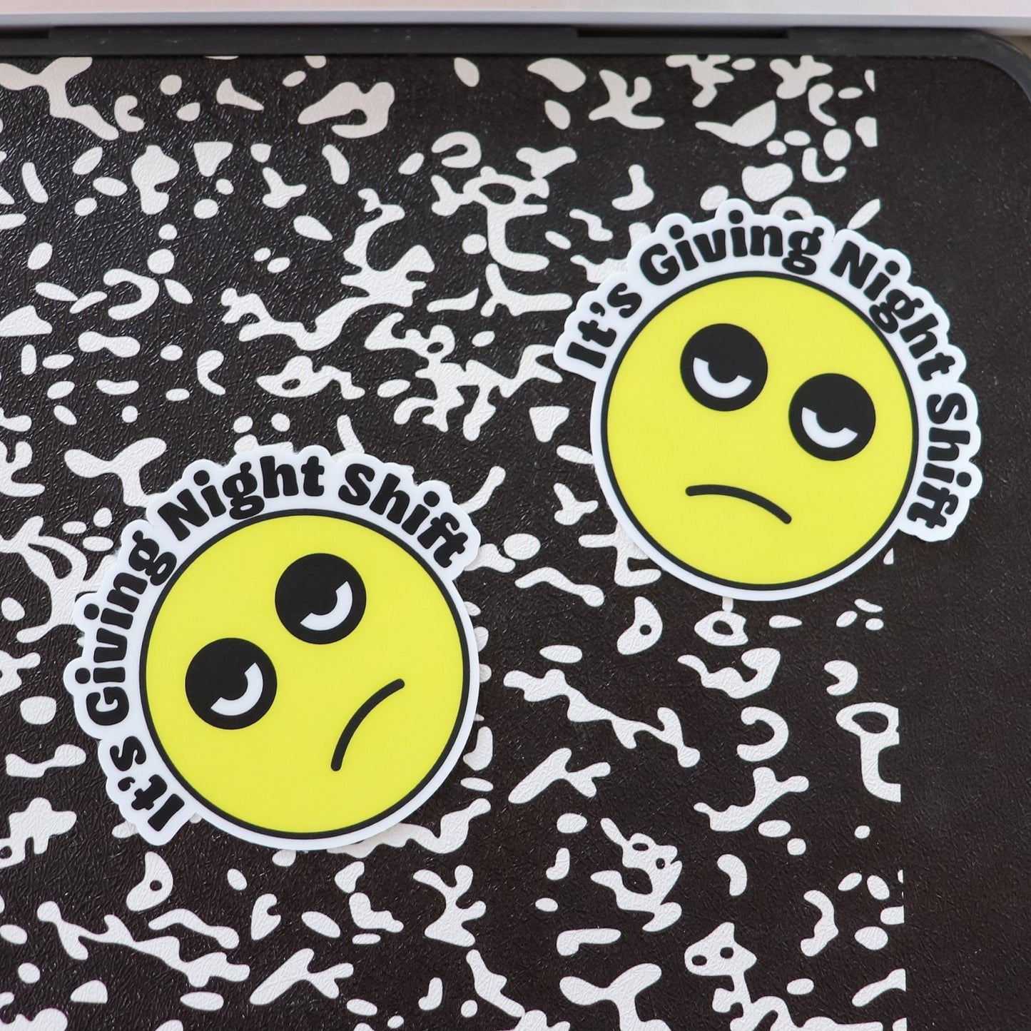 Sticker - It's Giving Night Shift - Acclaim Status Co Acclaim Status Co