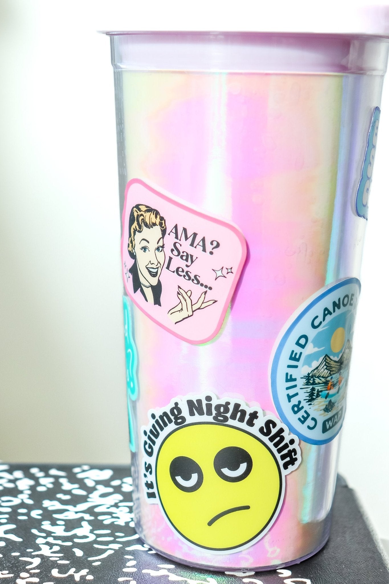 Sticker - It's Giving Night Shift - Acclaim Status Co Acclaim Status Co