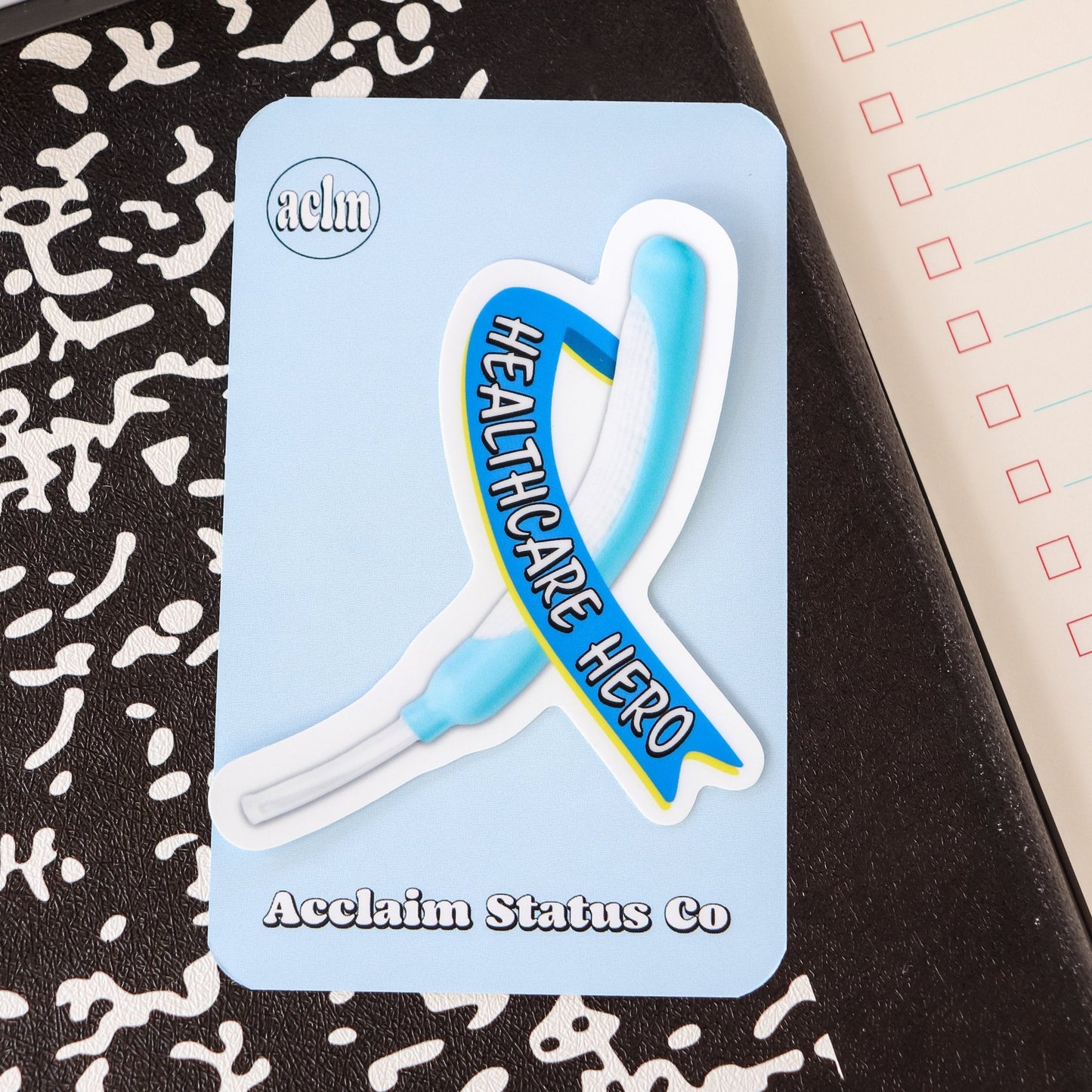 Sticker - Purewick Healthcare Hero - Acclaim Status Co Acclaim Status Co Large 2.5 x 3.9