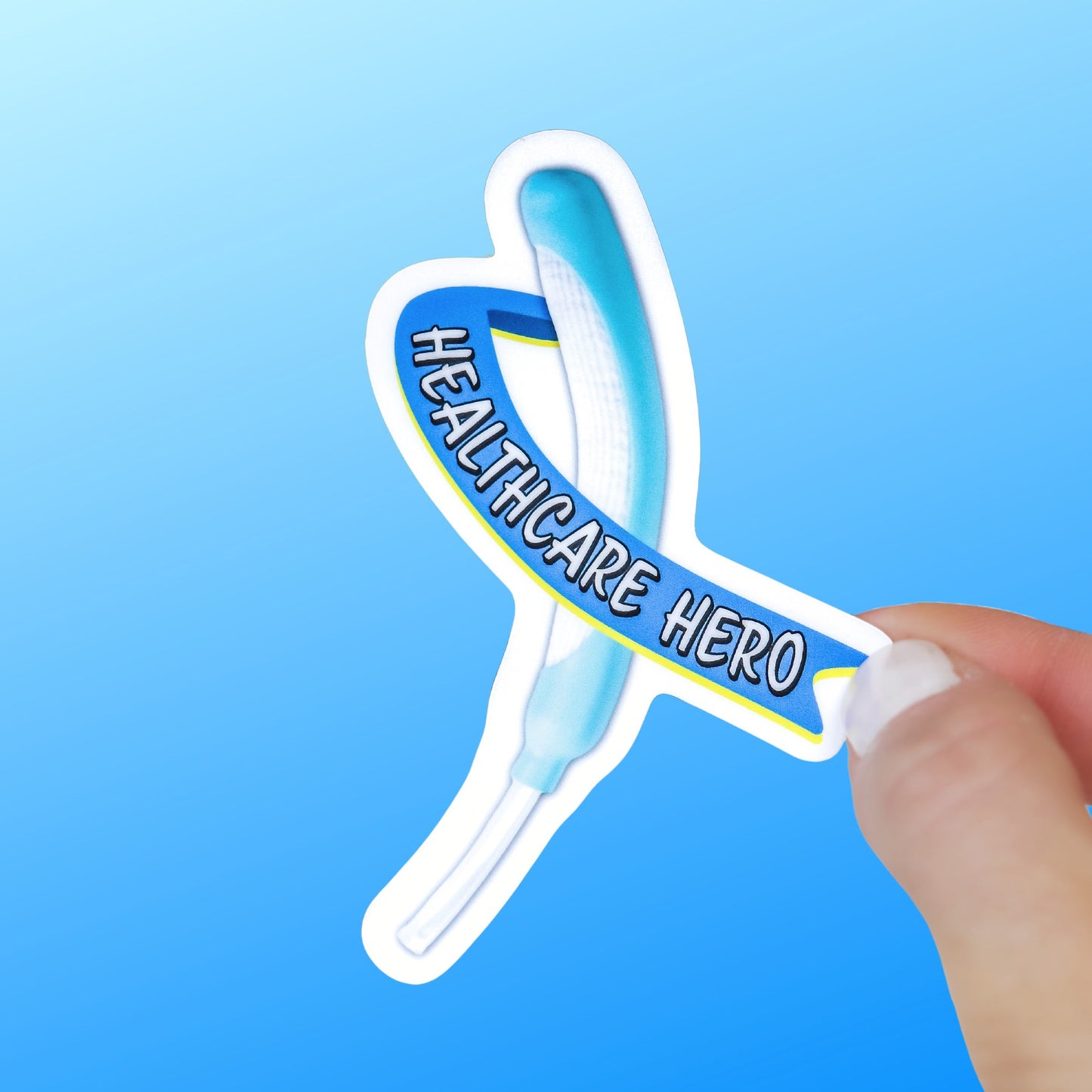 Sticker - Purewick Healthcare Hero - Acclaim Status CoAcclaim Status CoLarge 2.5 x 3.9