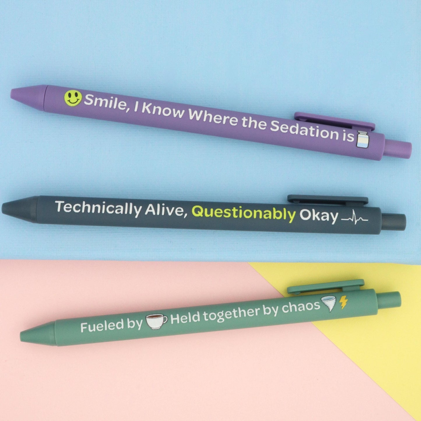 Sarcastic Nurse Pen Set