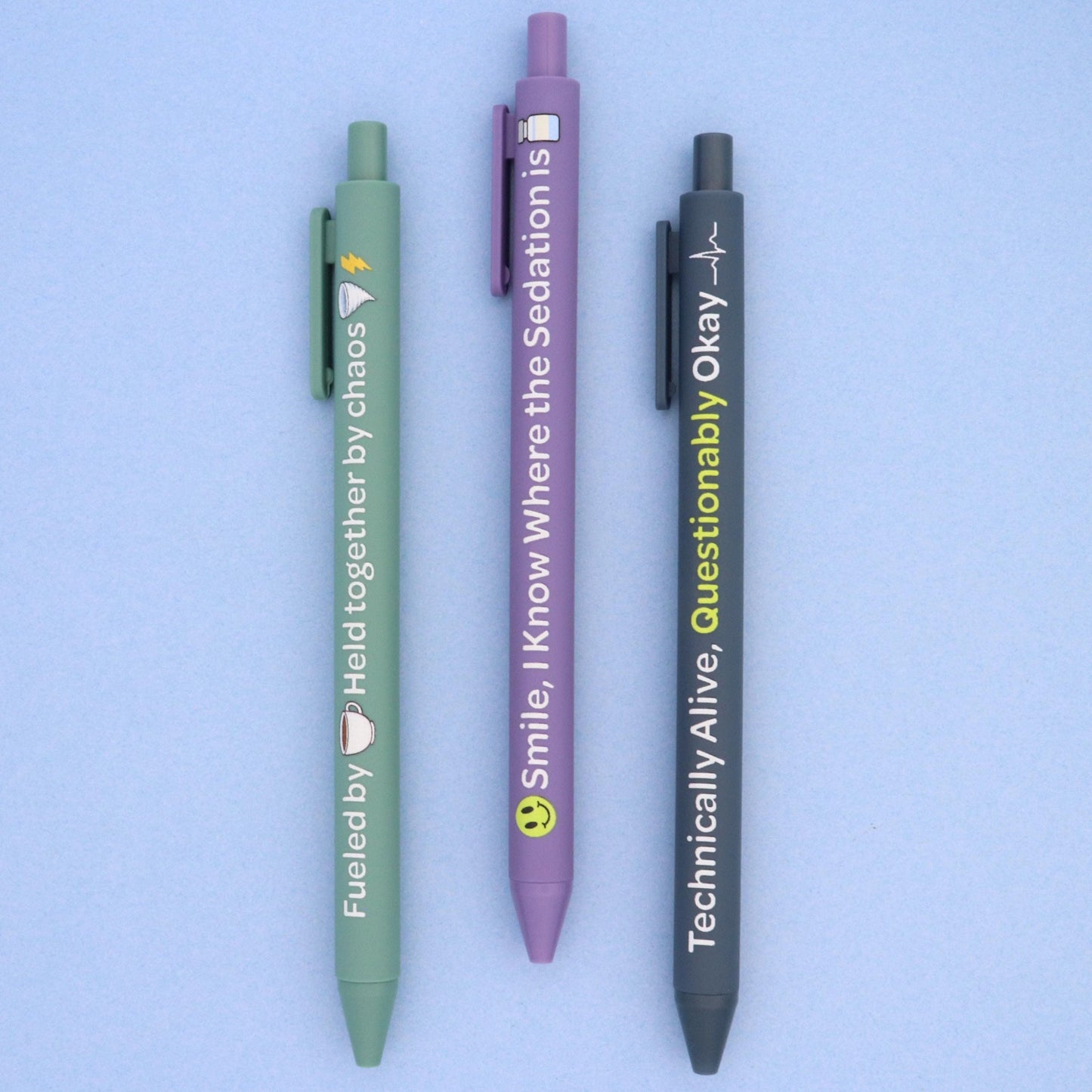 Sarcastic Nurse Pen Set