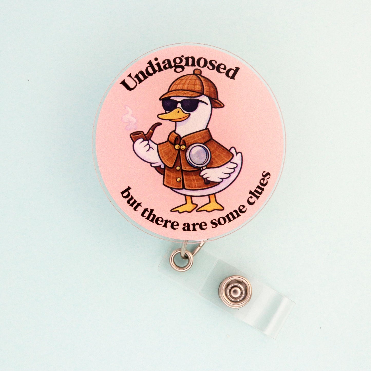 Funny Badge Reel, Undiagnosed But There Are Some Clues