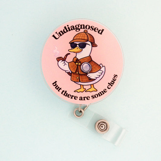 Funny Badge Reel, Undiagnosed But There Are Some Clues