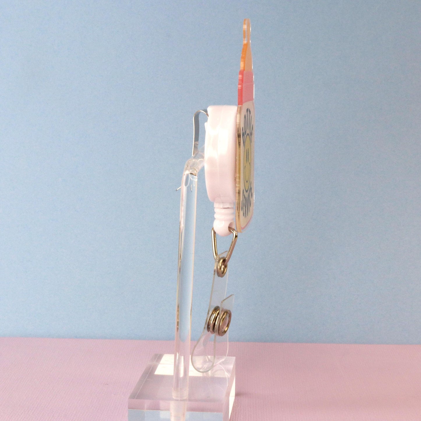 Funny Labor and Delivery Nurse Badge Reel: Bottle Service