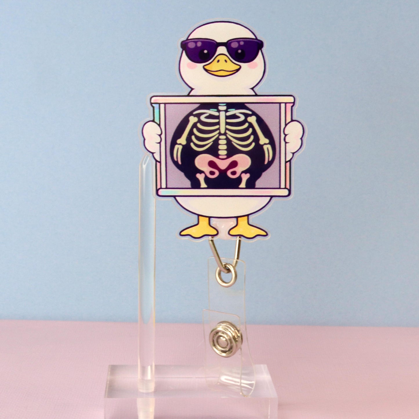 Funny Rad Tech Badge Reel: Xray Goose