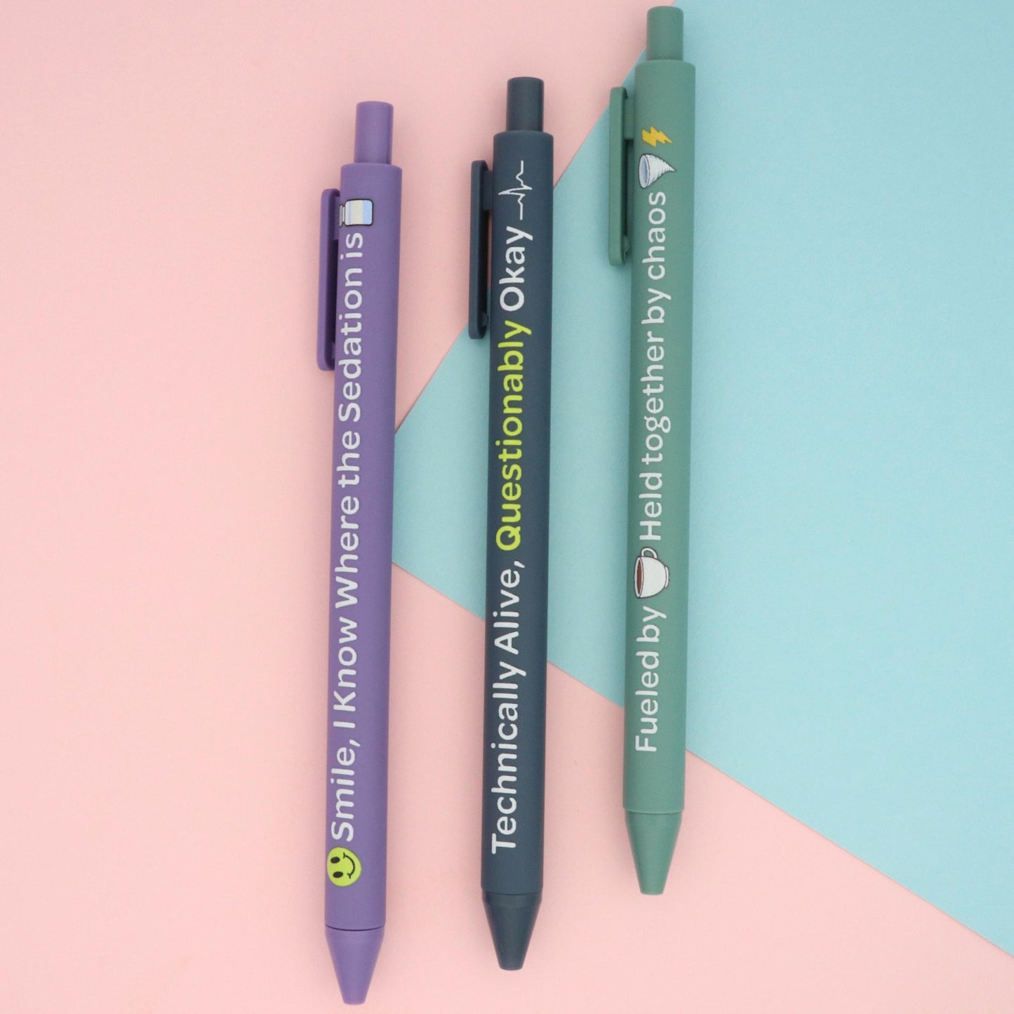 Sarcastic Nurse Pen Set