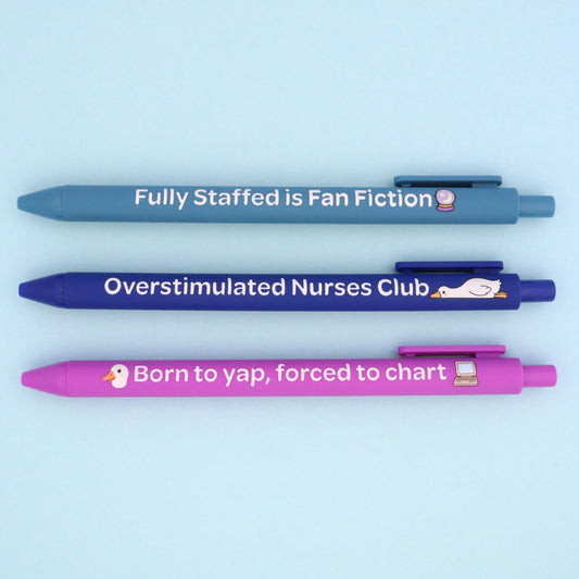 Sarcastic Nurse Pen Set