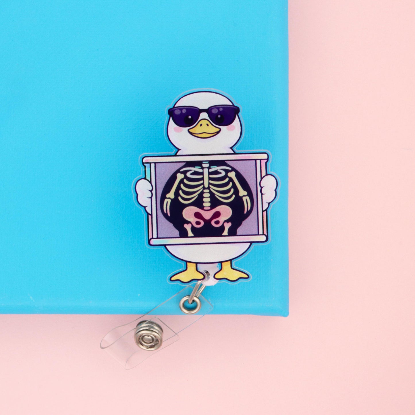 Funny Rad Tech Badge Reel: Xray Goose
