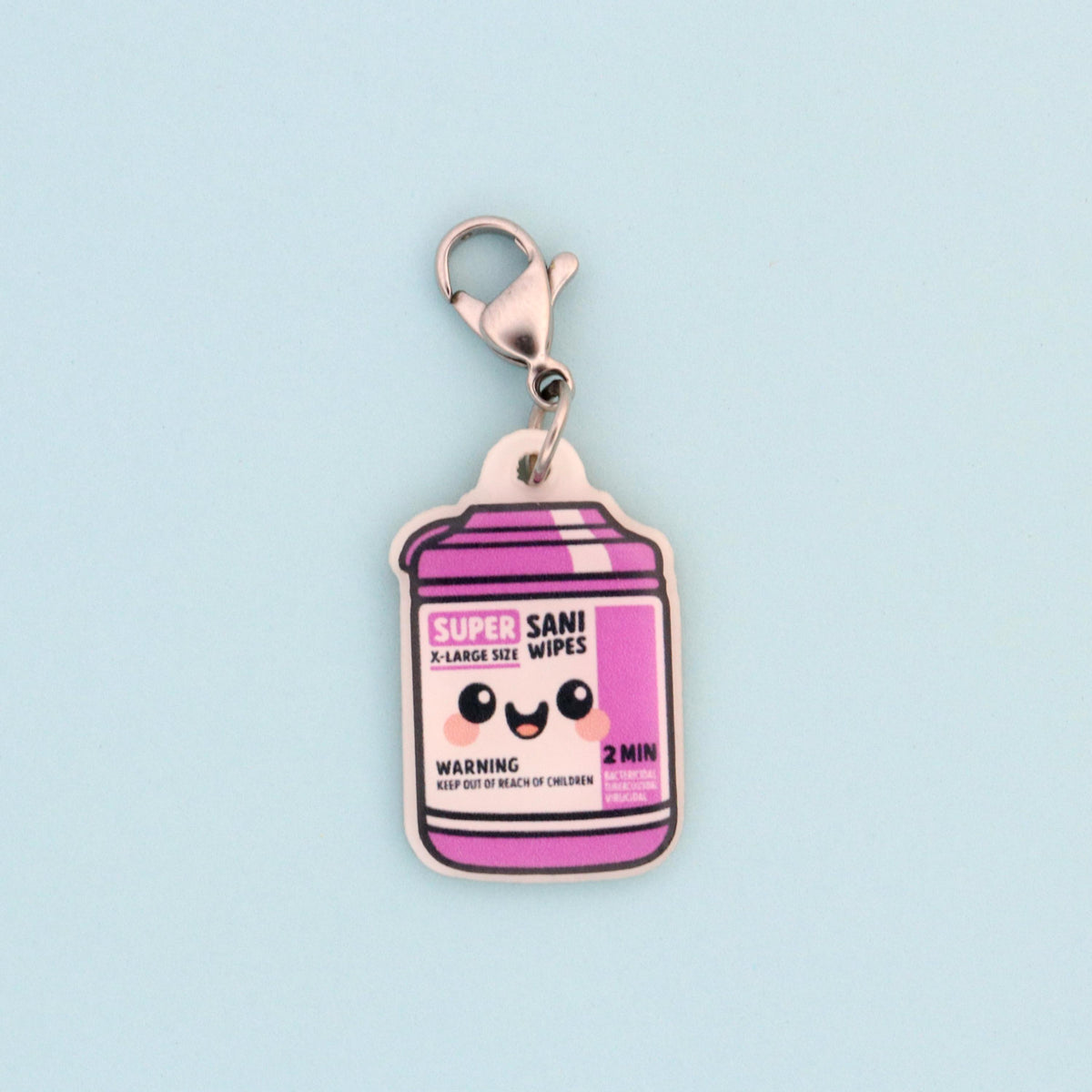 Interchangeable Medical Badge Charm: Sani Wipes