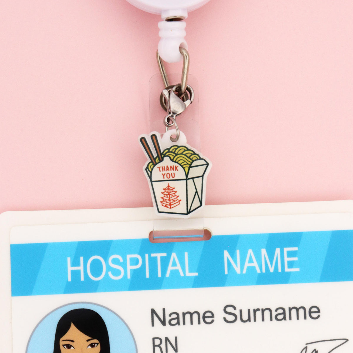 Badge Reel Charms: Junk Food