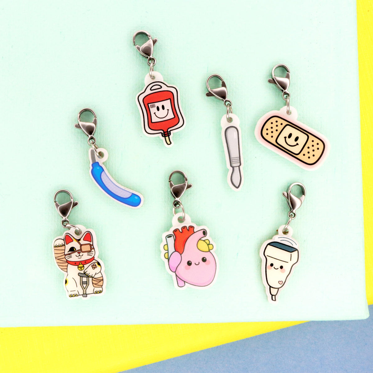 Interchangeable Medical Badge Charm | Healthcare Symbol Icons | Nurse Gift | Badge Reel Accessories