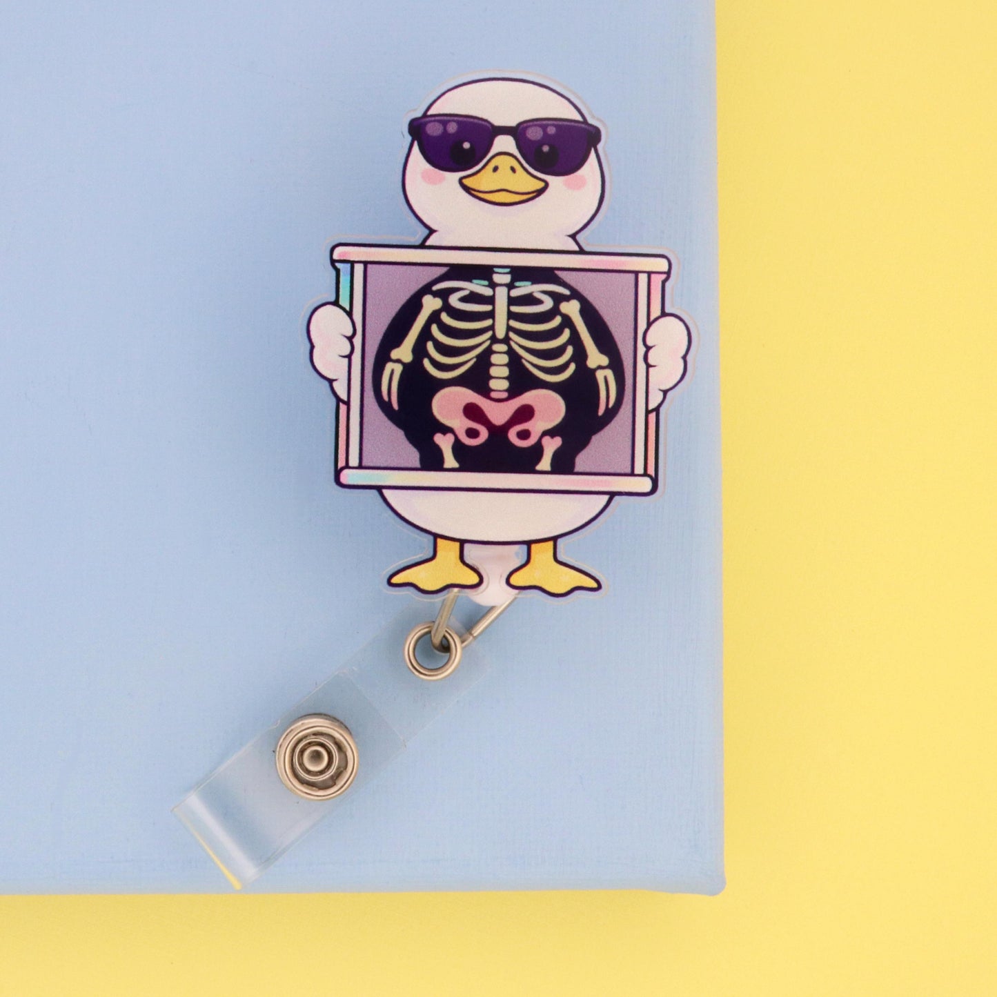Funny Rad Tech Badge Reel: Xray Goose