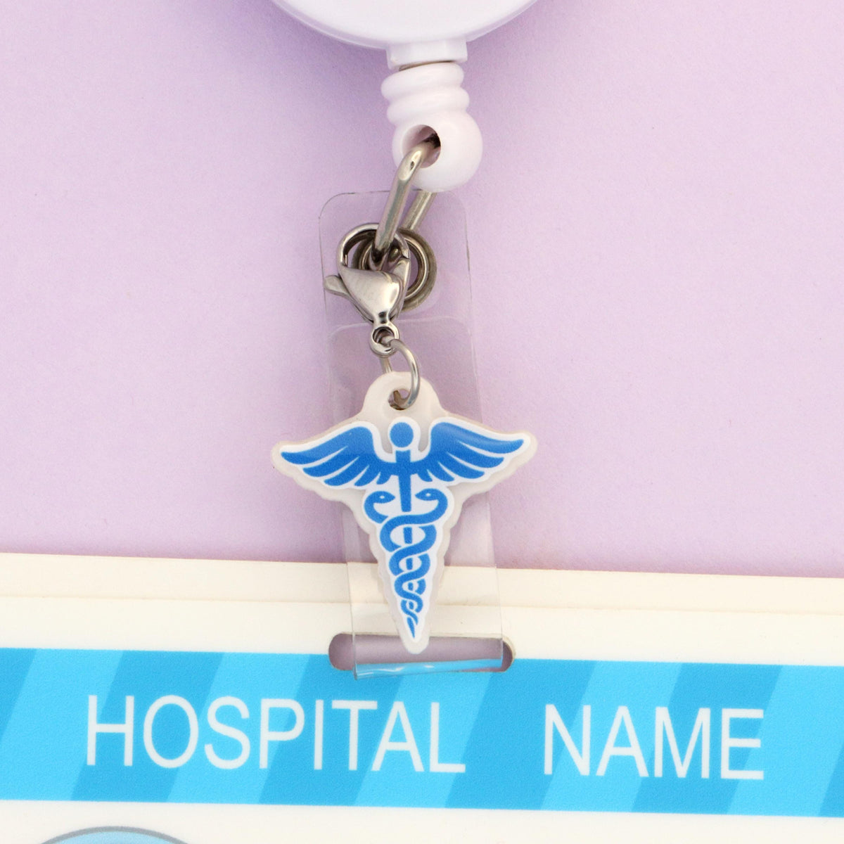 Nurse Symbol Dangle Charm