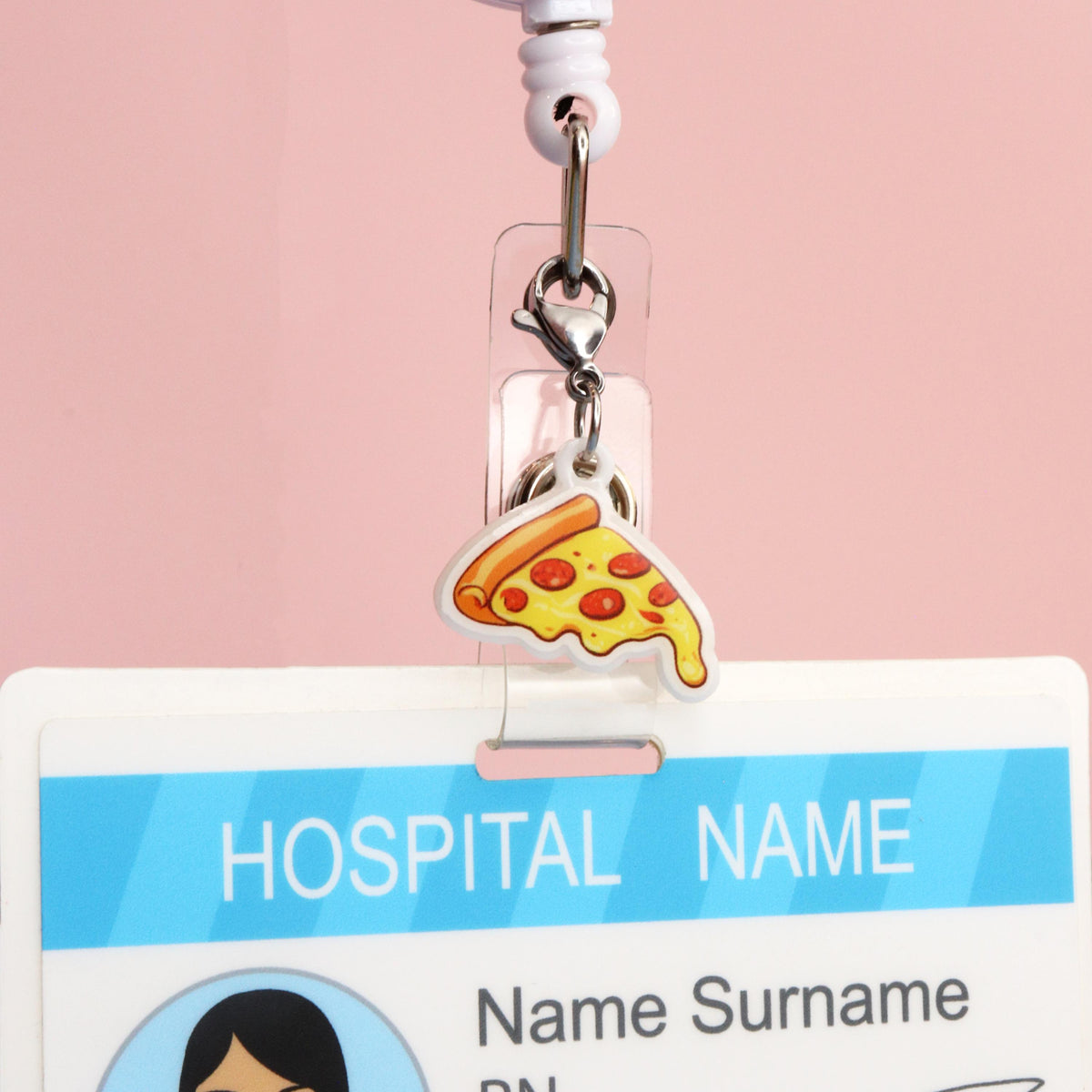 Badge Reel Charms: Junk Food