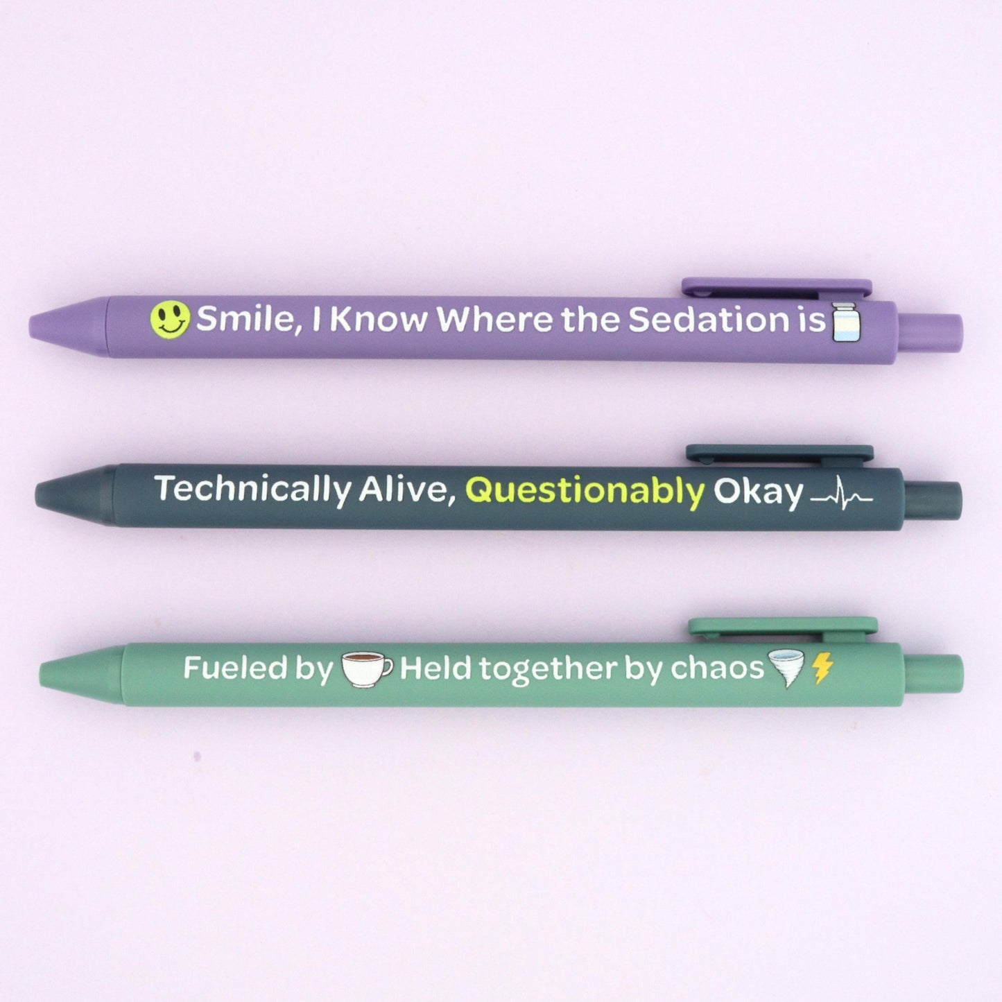 Sarcastic Nurse Pen Set