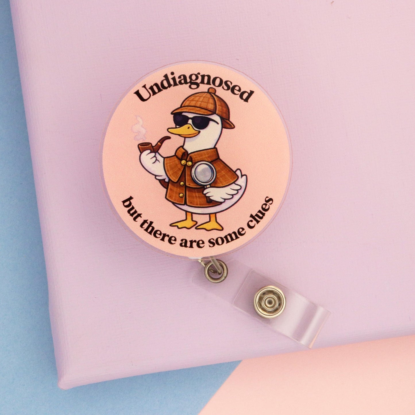 Funny Badge Reel, Undiagnosed But There Are Some Clues