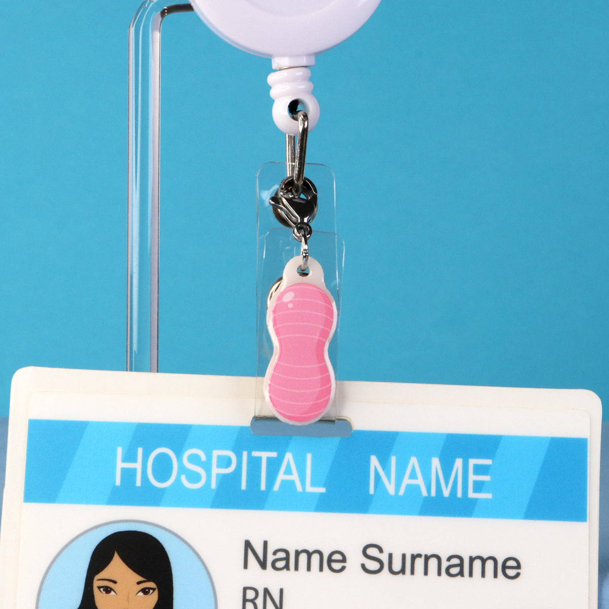 Pediatric Nurse Dangle Charm | Peds Nurse Gift | NICU | RN Baby