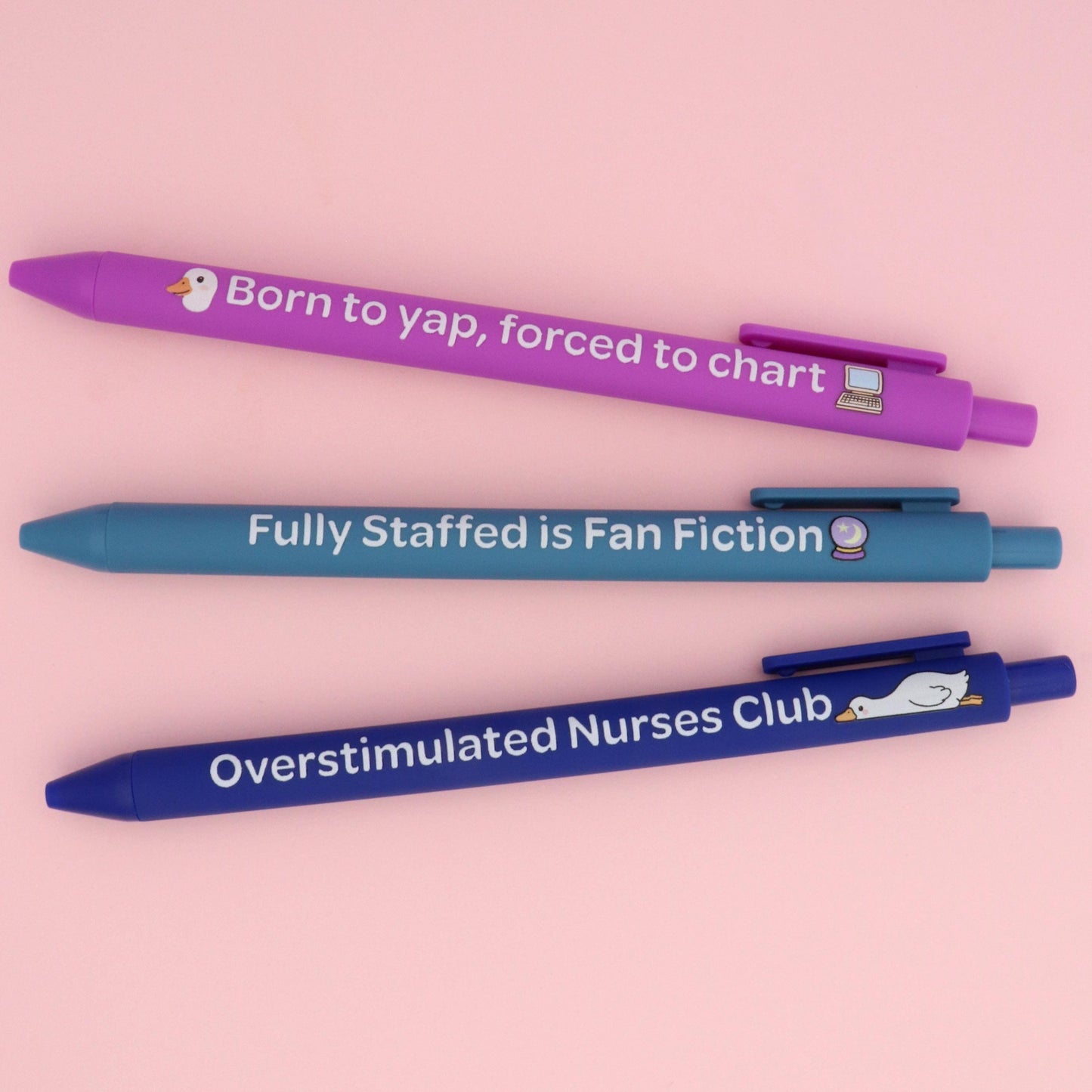 Sarcastic Nurse Pen Set