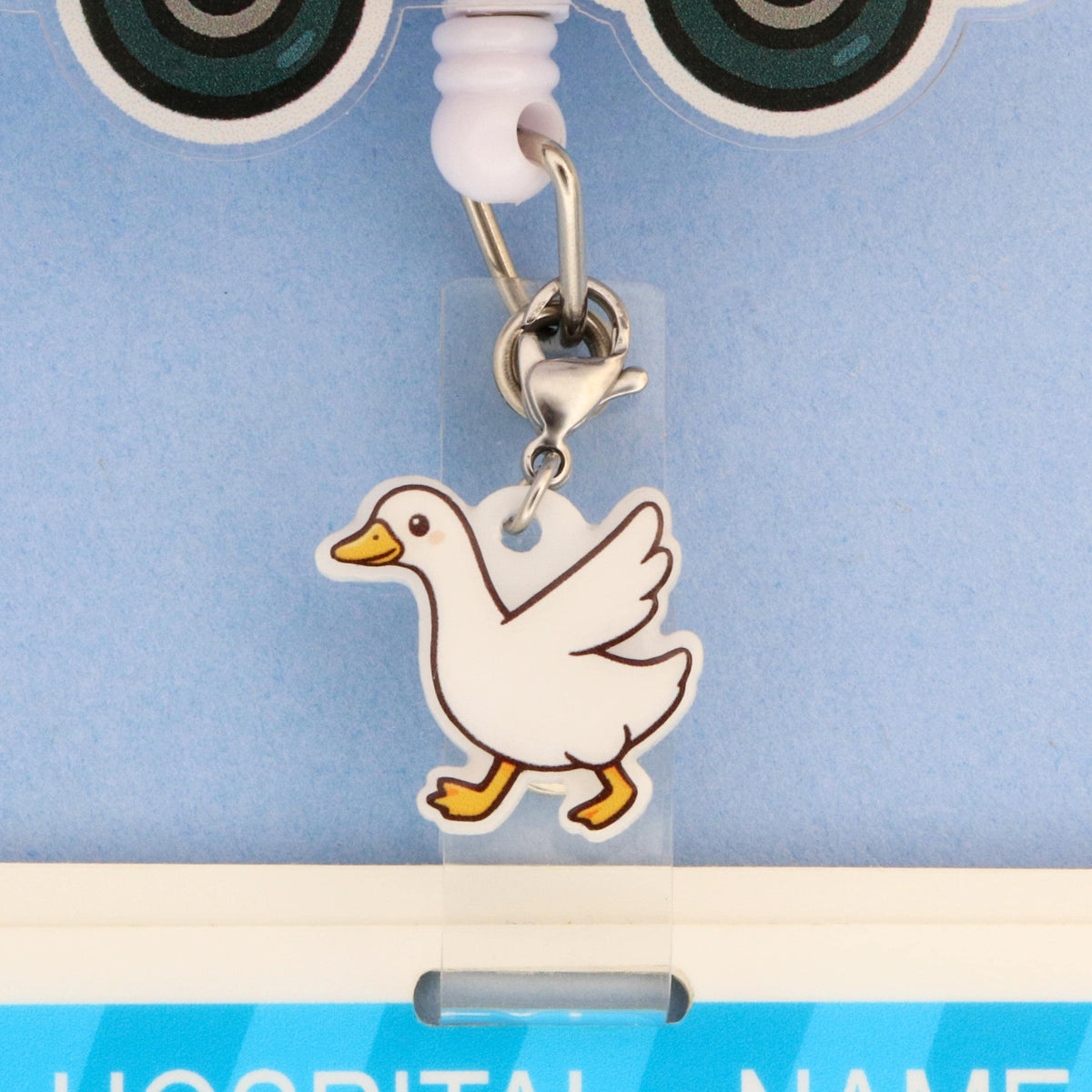 Badge Reel Charms: Silly Goose