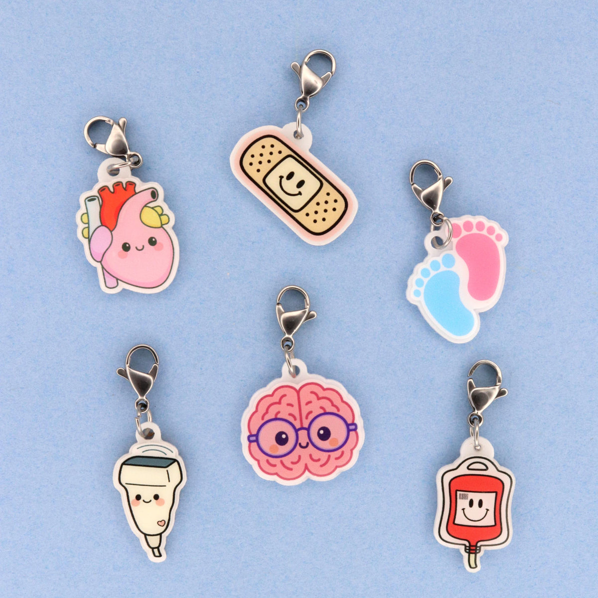 Interchangeable Medical Badge Charm | Healthcare Symbol Icons | Nurse Gift | Badge Reel Accessories